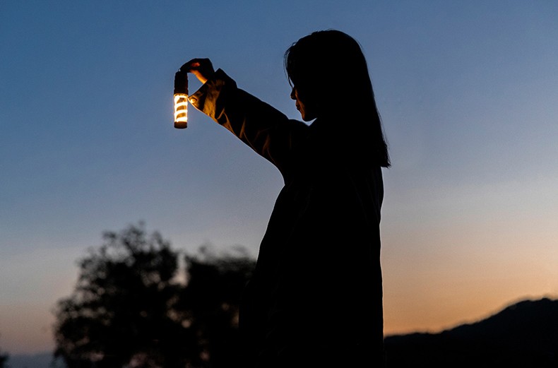 自然の中でも、快適を。